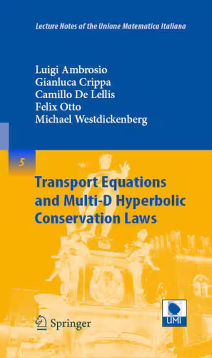 خرید و دانلود نسخه کامل کتاب Transport equations and multi-D hyperbolic conservation laws