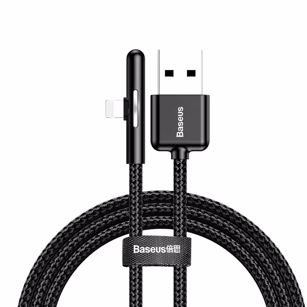 کابل تبدیل USB به لایتنینگ باسئوس مدل A01 طول 1 متر