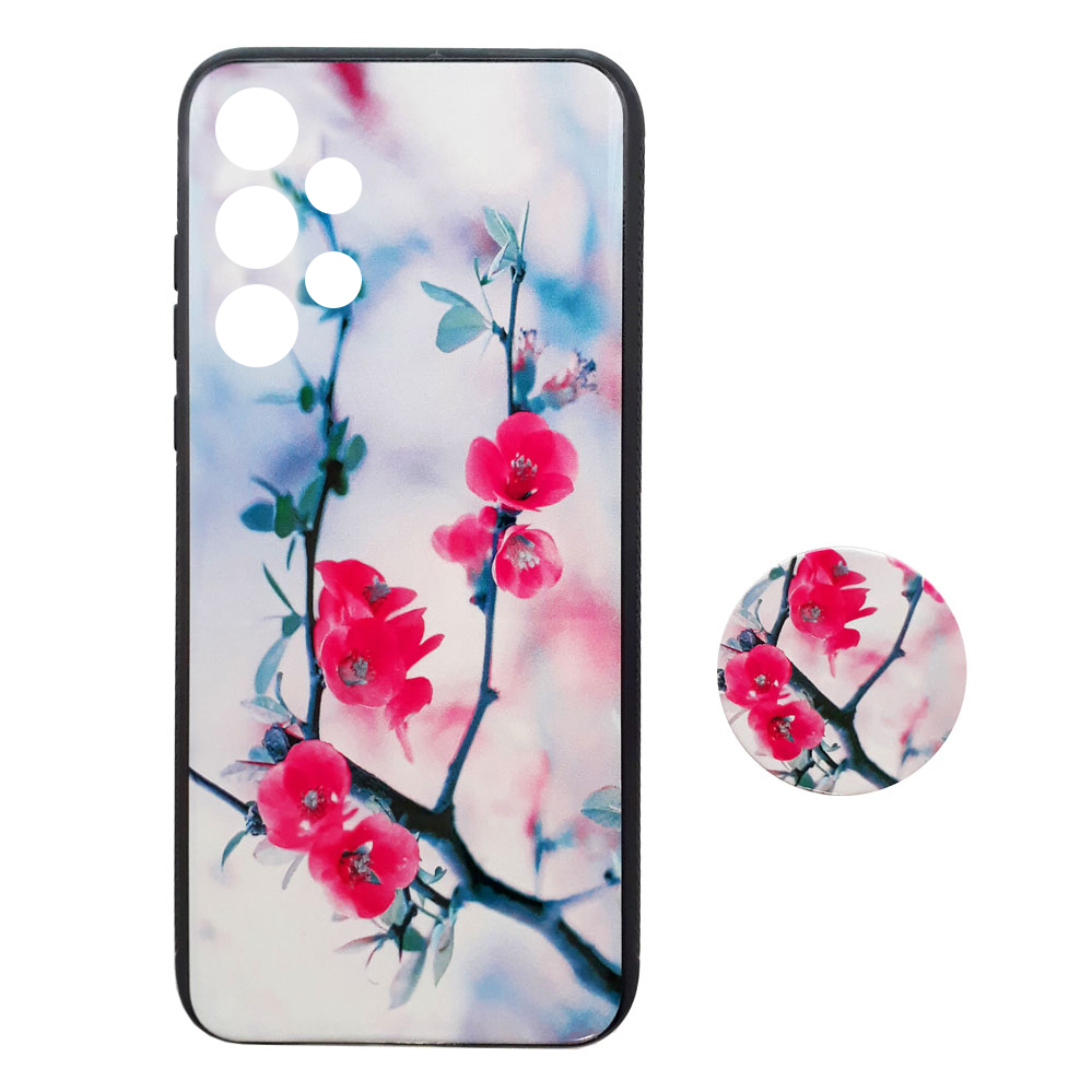 کاور طرح به ژاپنی کد S4274 مناسب برای گوشی موبایل سامسونگ Galaxy A32 5G به همراه پایه نگهدارنده