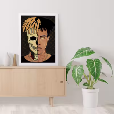 تابلو مدل تنتاسیون XxxTentacion کدm2691-w