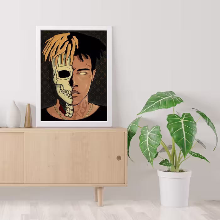 تابلو مدل تنتاسیون XxxTentacion کدm2691-w