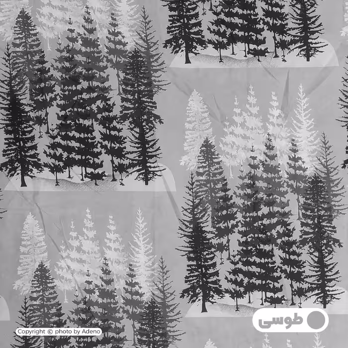 ملحفه آدنو مدل کاج کد CH96 یک نفره سایز 90x200 سانتی متر