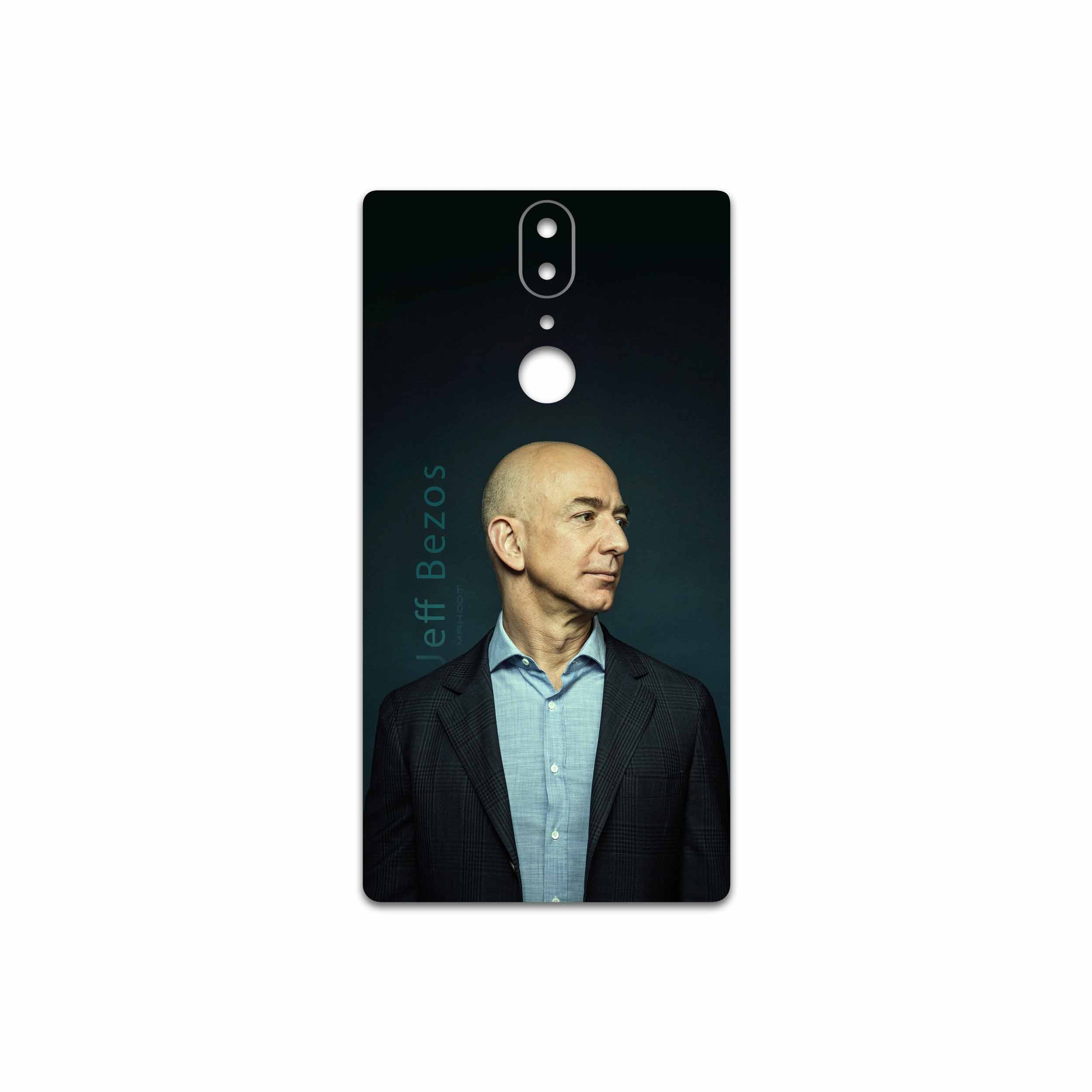 برچسب پوششی ماهوت مدل Jeff Bezos مناسب برای گوشی موبایل یومی Crystal