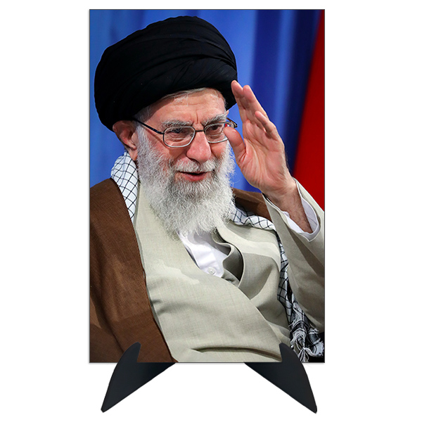 تابلو شاسی رومیزی طرح رهبر سید علی خامنه ای مدل AG-248