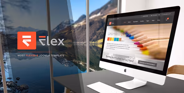دانلود قالب چندمنظوره Flex برای جوملا