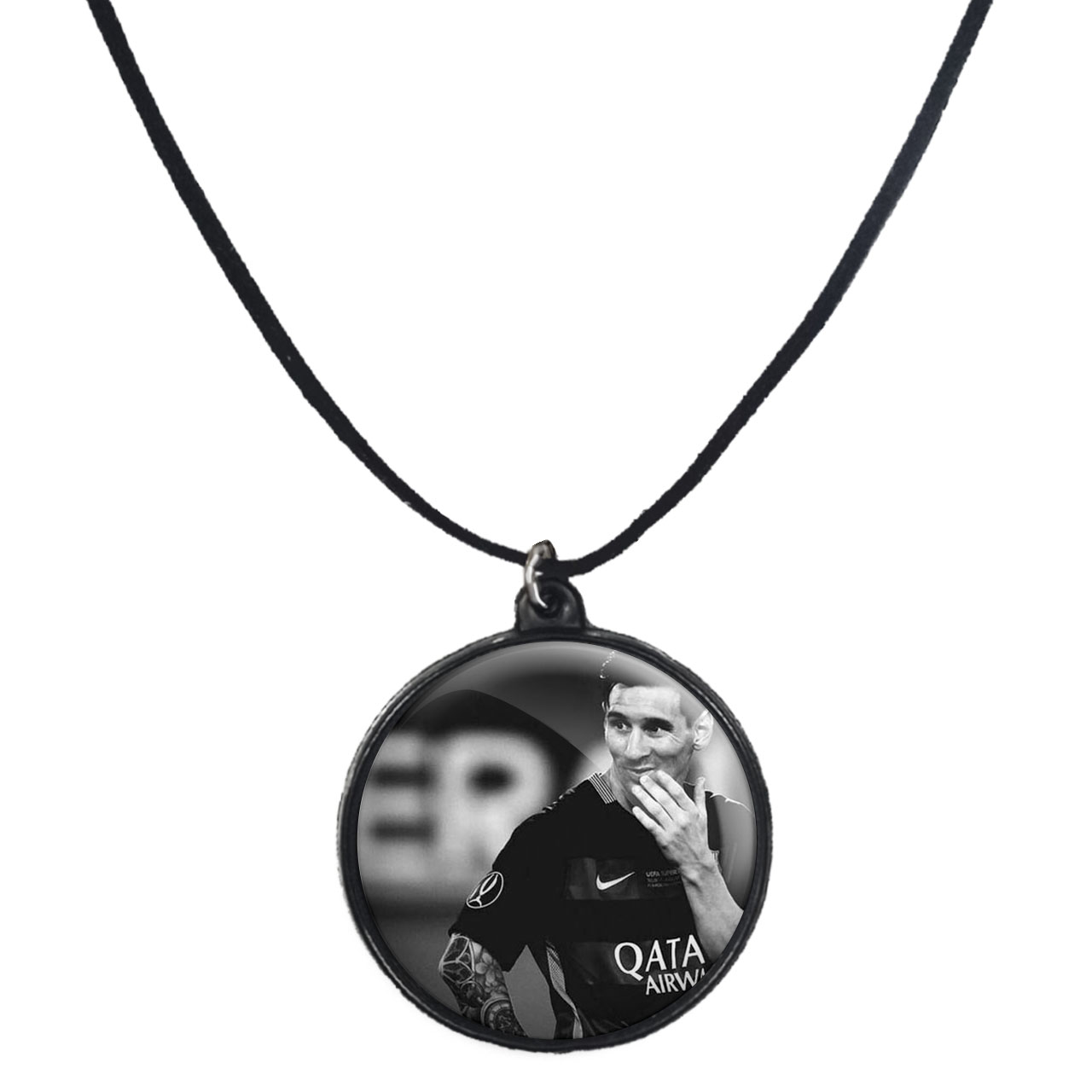 گردنبند پرمانه طرح مسی کد pmb.8737 مدل دو طرفه