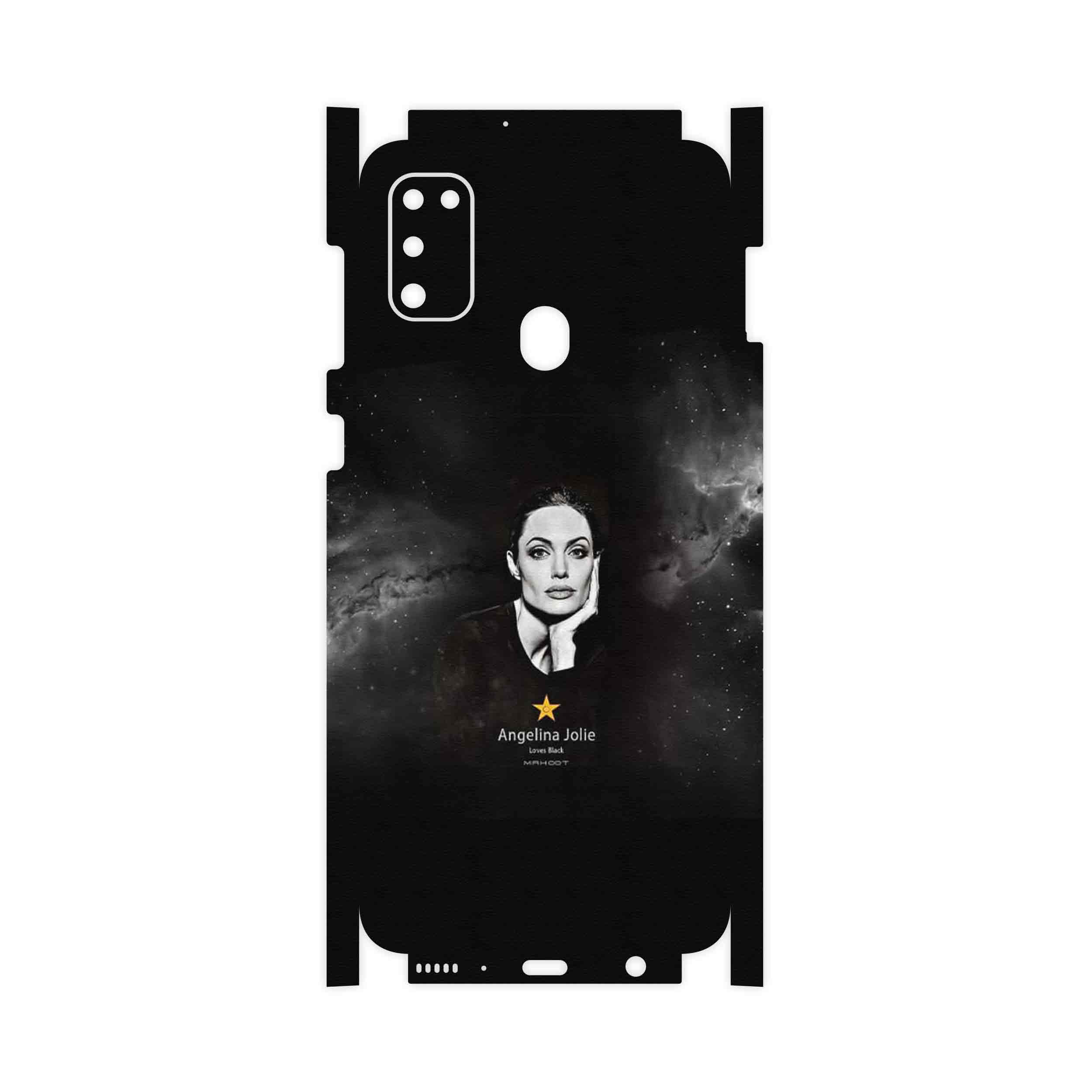 برچسب پوششی ماهوت مدل Angelina Jolie-FullSkin مناسب برای گوشی موبایل سامسونگ Galaxy M30s