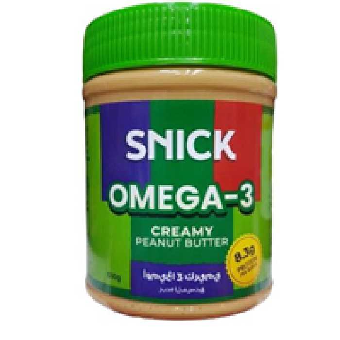 کره بادام‌زمینی اومگا 3 برند Snick