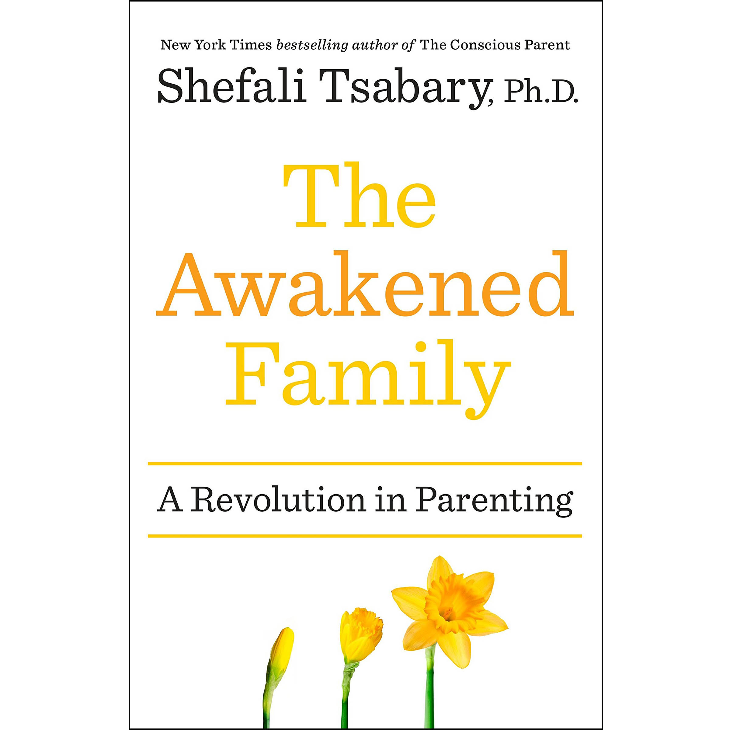 کتاب The Awakened Family: How to Raise Empowered, Resilient, and Conscious Children اثر Shefali Tsabary Ph.D. انتشارات Penguin Books