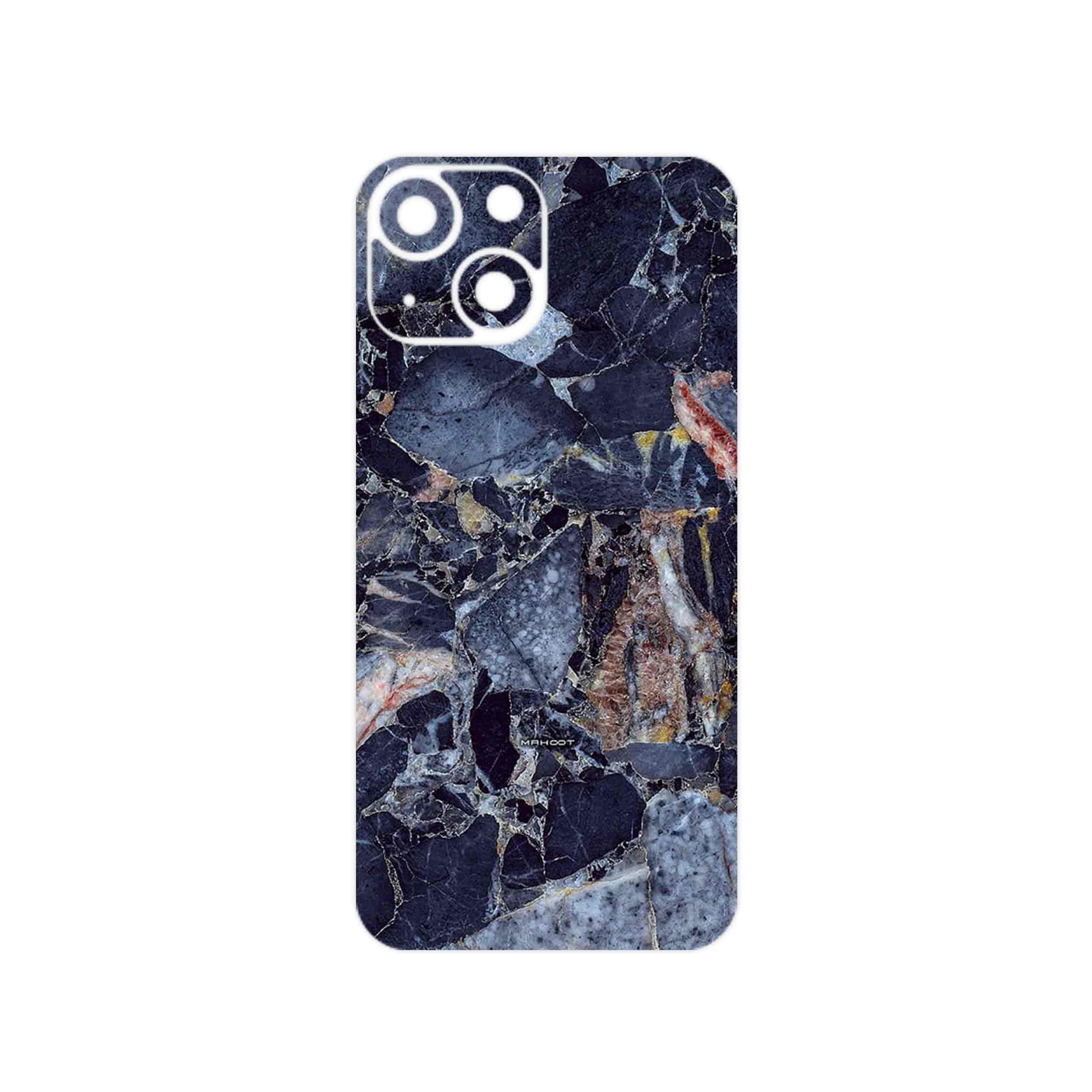 برچسب پوششی ماهوت مدل Broken black marble مناسب برای گوشی موبایل اپل iPhone 13 Mini
