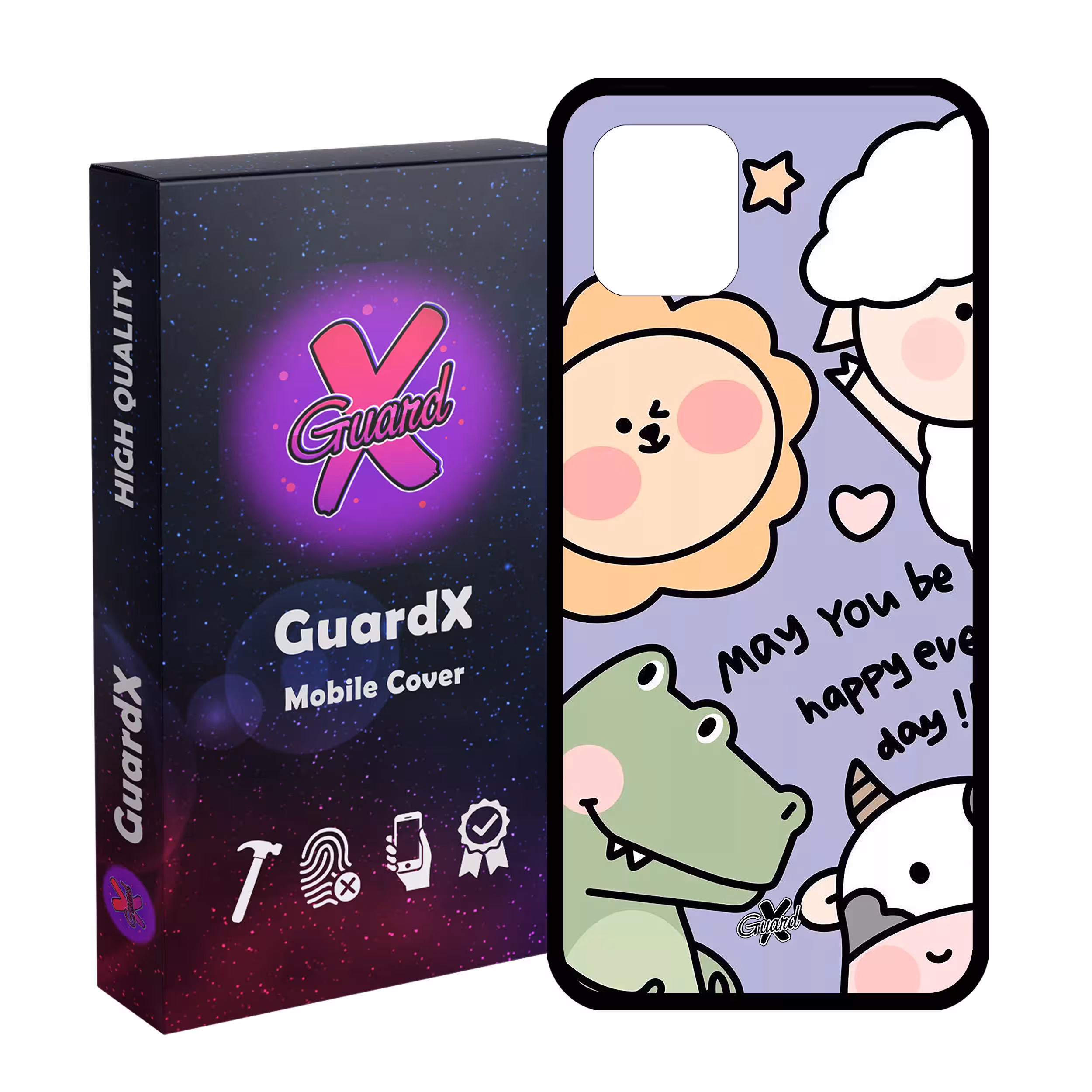 کاور گارد ایکس طرح Cute مدل Glass10567 مناسب برای گوشی موبایل سامسونگ Galaxy Note 10 Lite / A81