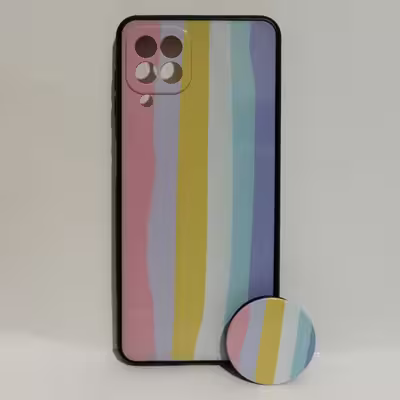کاور کد 1838 مناسب برای گوشی موبایل سامسونگ Galaxy A22 4G به همراه پایه نگهدارنده