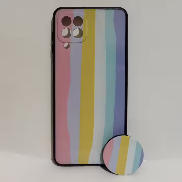 کاور کد 1838 مناسب برای گوشی موبایل سامسونگ Galaxy A22 4G به همراه پایه نگهدارنده