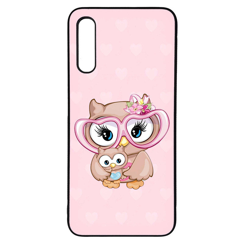 کاور طرح بچه جغد کد G-224 مناسب برای گوشی موبایل سامسونگ Galaxy A50s / A50 / A30s | دیجی قاب دونی
