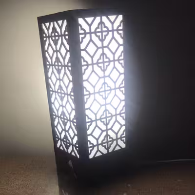 آباژور ایستاده طرح اسلیمی
