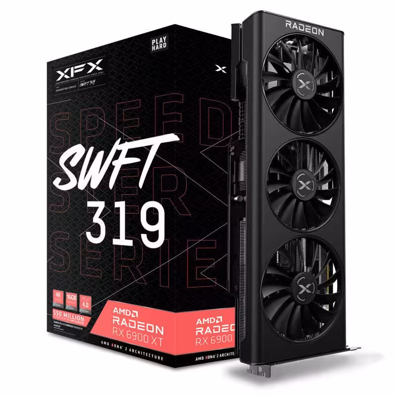 کارت گرافیک XFX Speedster SWFT 319 Radeon RX6900 XT 16GB GDDR6 256Bit