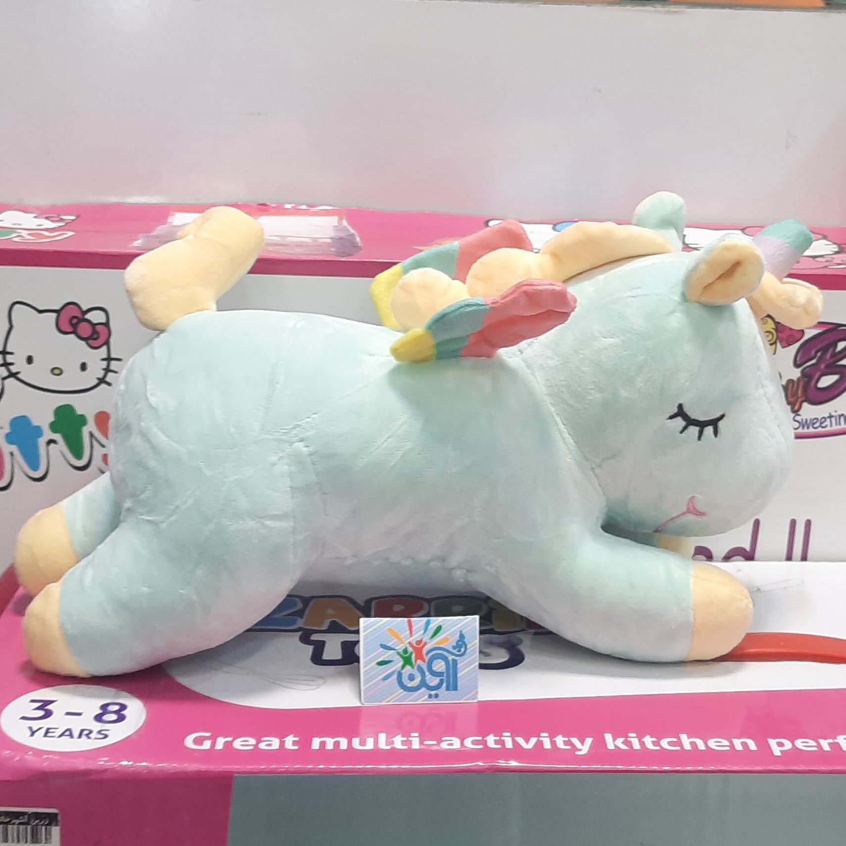 اسب تک شاخ اسب پونی استرج خوابیده بالدار اسباب بازی دخترانه