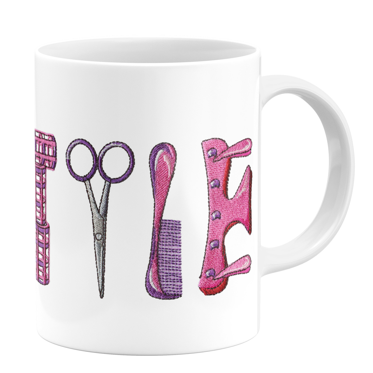 ماگ  طرح آرایشگری کد 1105408826