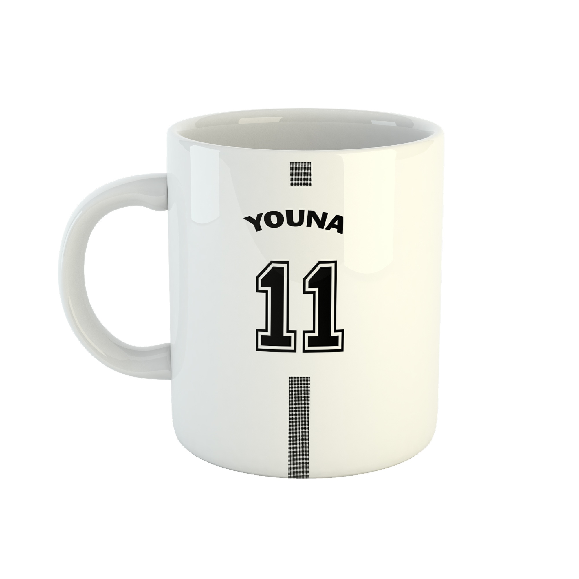 ماگ طرح اسم یونا مدل پاریس سن ژرمن کد 1198