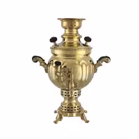 سماور زغالی عبدی مدل صدف گنجایش 2 5 لیتر