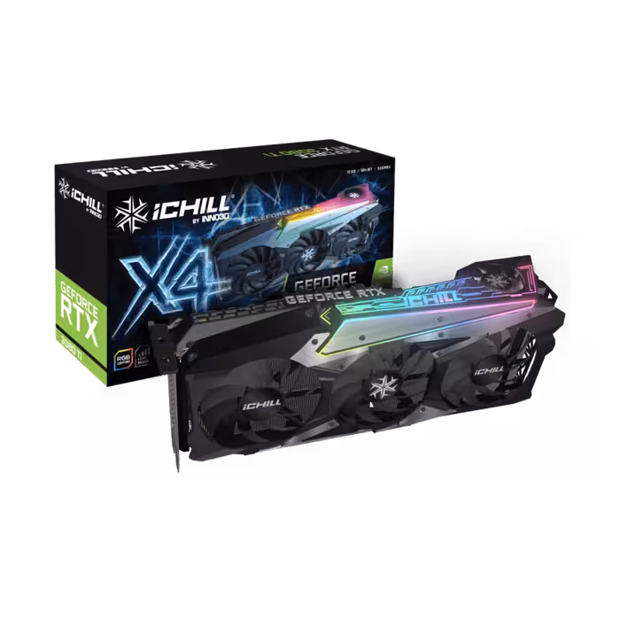 مشخصات، قيمت و خرید کارت گرافیک اينو تري دي مدل INNO3D RTX3080 TI ICHILL X4