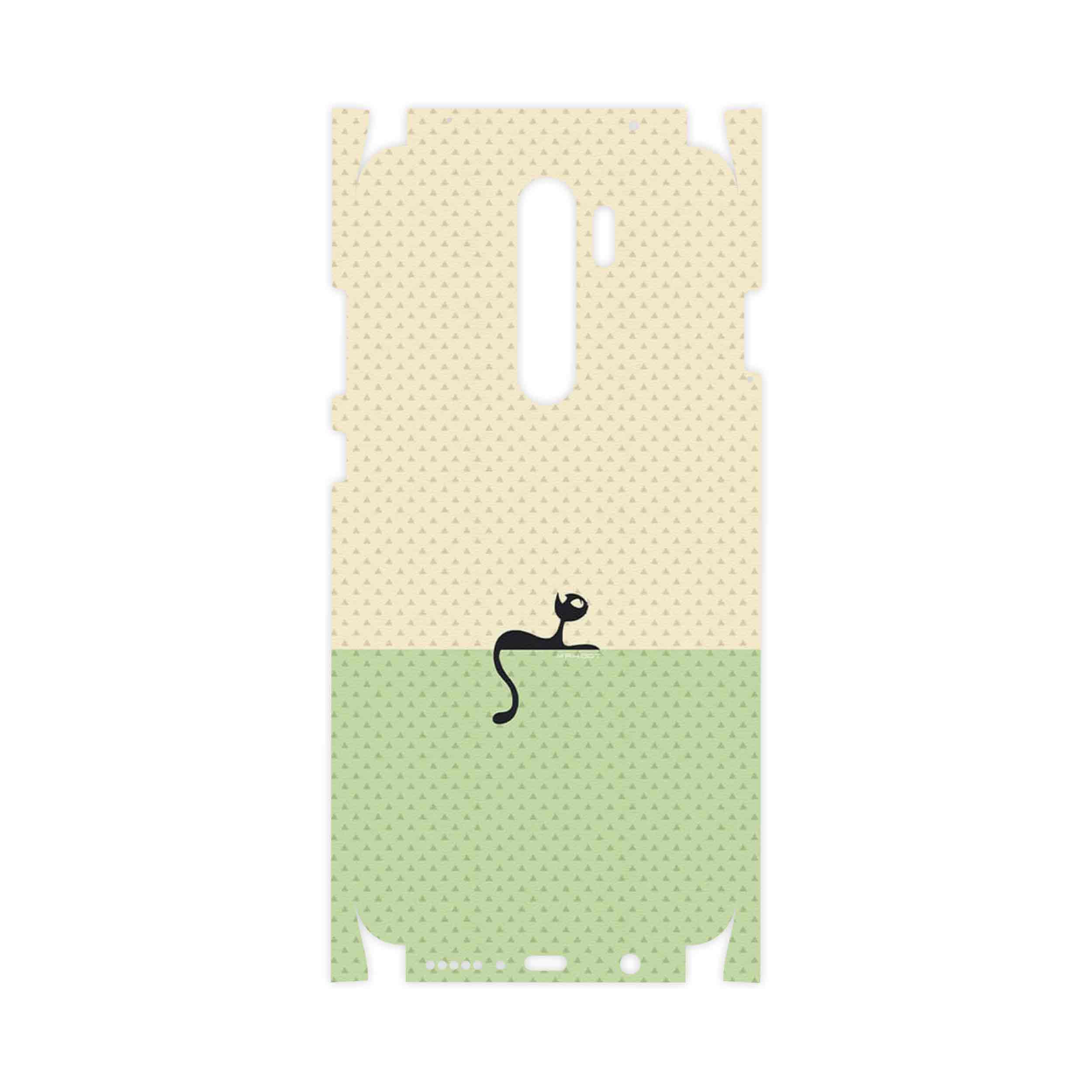 برچسب پوششی ماهوت مدل Minimal Internet Cat Icon-FullSkin مناسب برای گوشی موبایل شیائومی Redmi Note 8 Pro