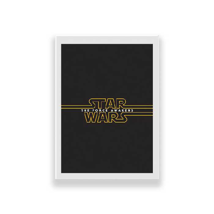 تابلو طرح Star wars | دنیای قاب