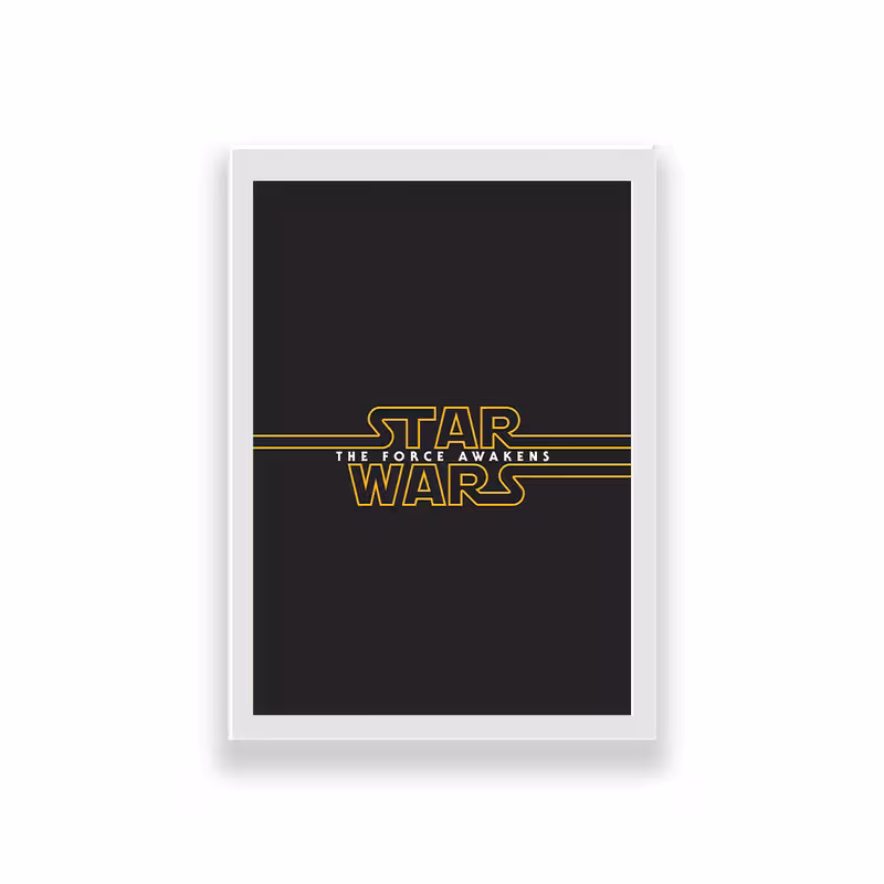 تابلو طرح Star wars | دنیای قاب