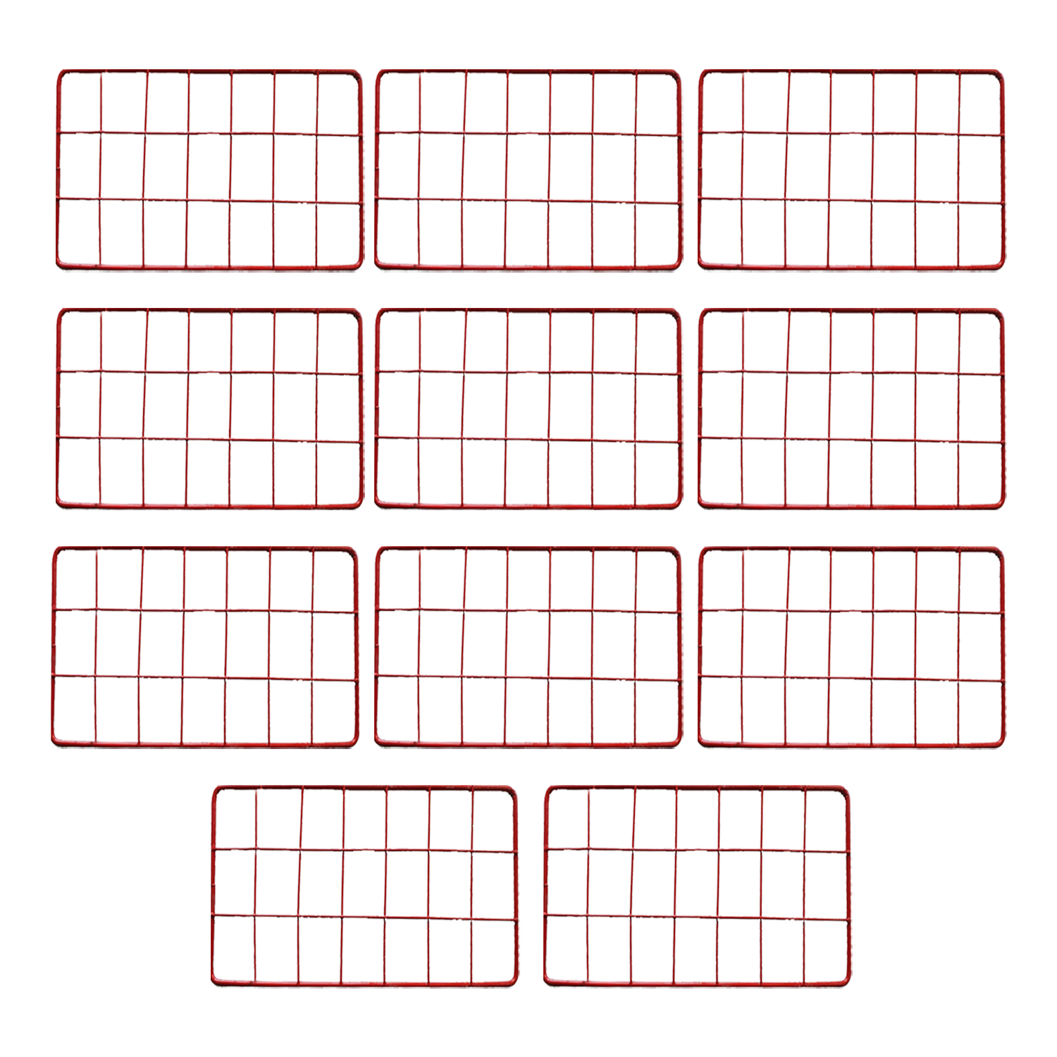  قفسه فلزی مدل M3216 بسته 11 عددی