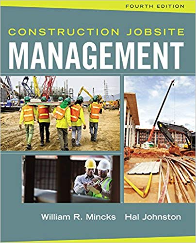 خرید و دانلود نسخه کامل کتاب Construction Jobsite Management (4th Edition) BY Mincks - Pdf