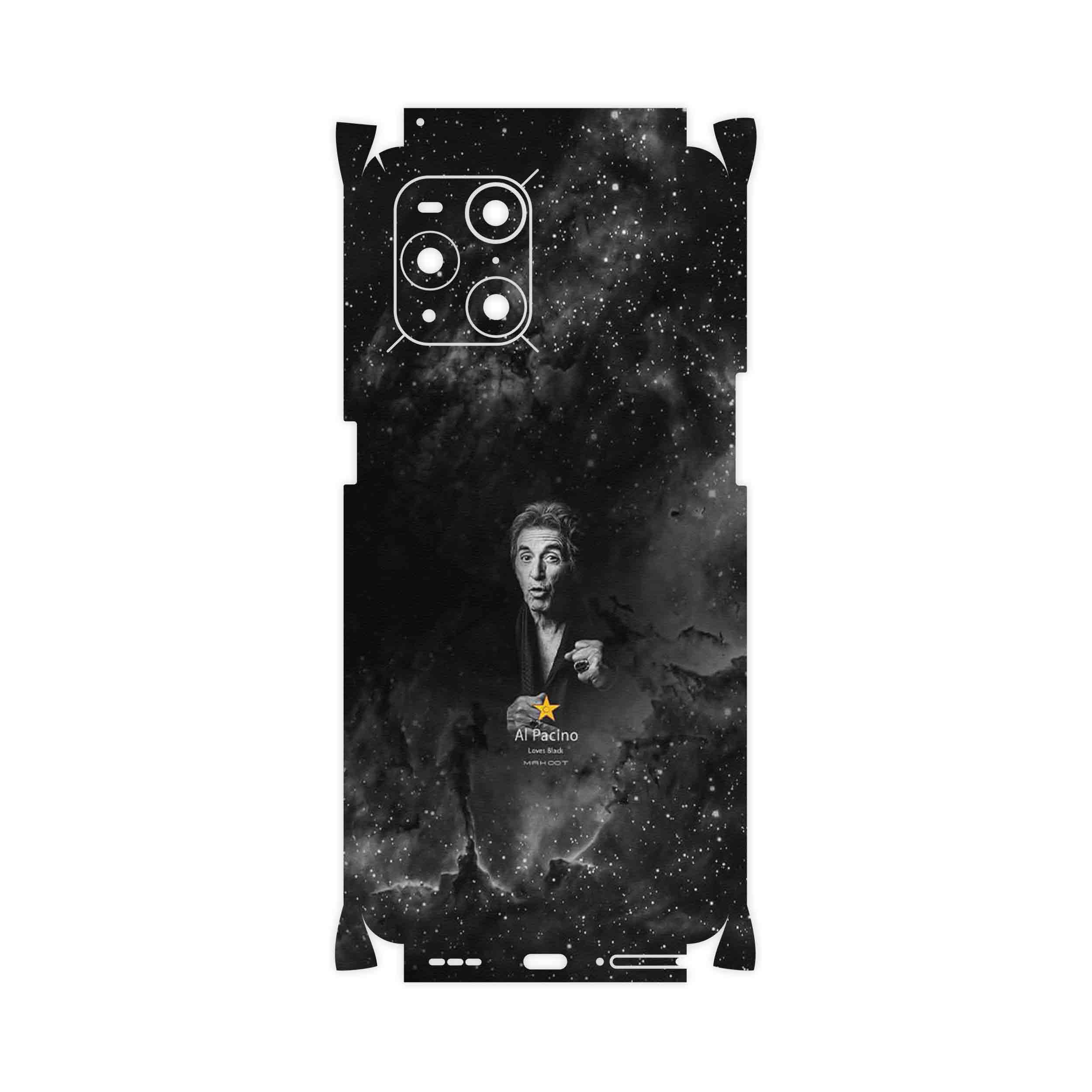 برچسب پوششی ماهوت مدل Al Pacino-FullSkin مناسب برای گوشی موبایل اپو Find X3 Pro