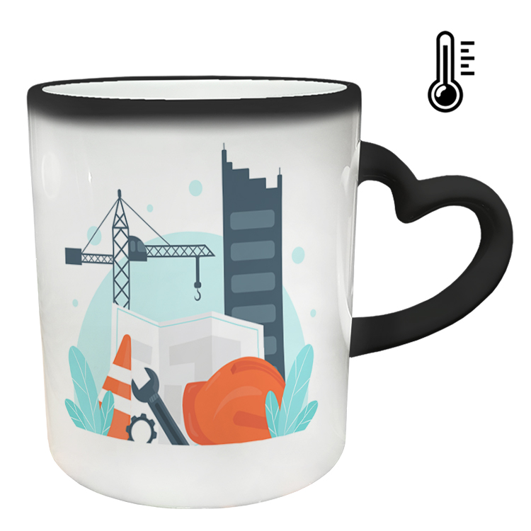 ماگ حرارتی مدل دسته قلبی طرح مهندس کد 84