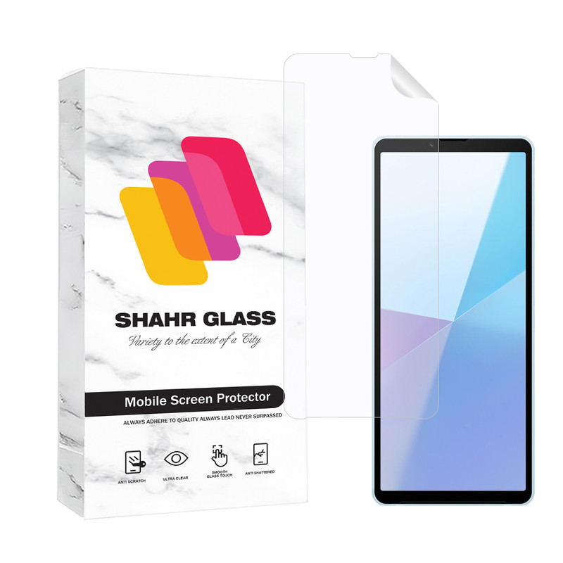 محافظ صفحه نمایش شهر گلس مدل NANOJELSH مناسب برای گوشی موبایل سونی Xperia 10 VI | کالا برتری