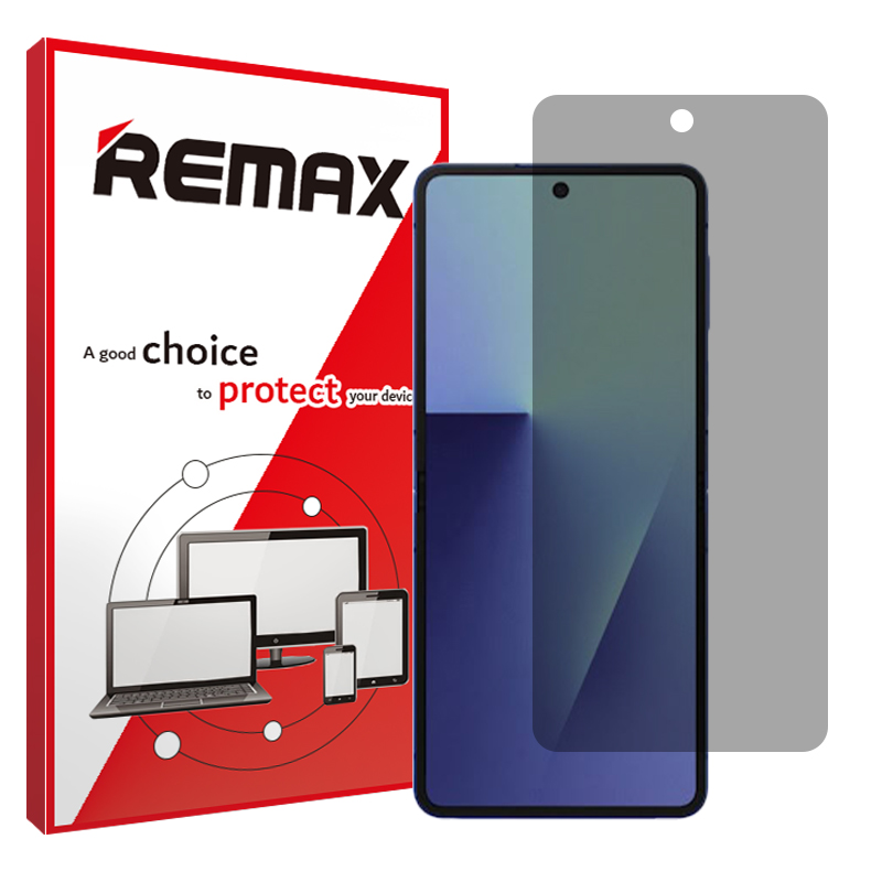 گلس سامسونگ Galaxy Z Flip7 مدل هیدروژلی پرایوسی برند ریمکس کد S