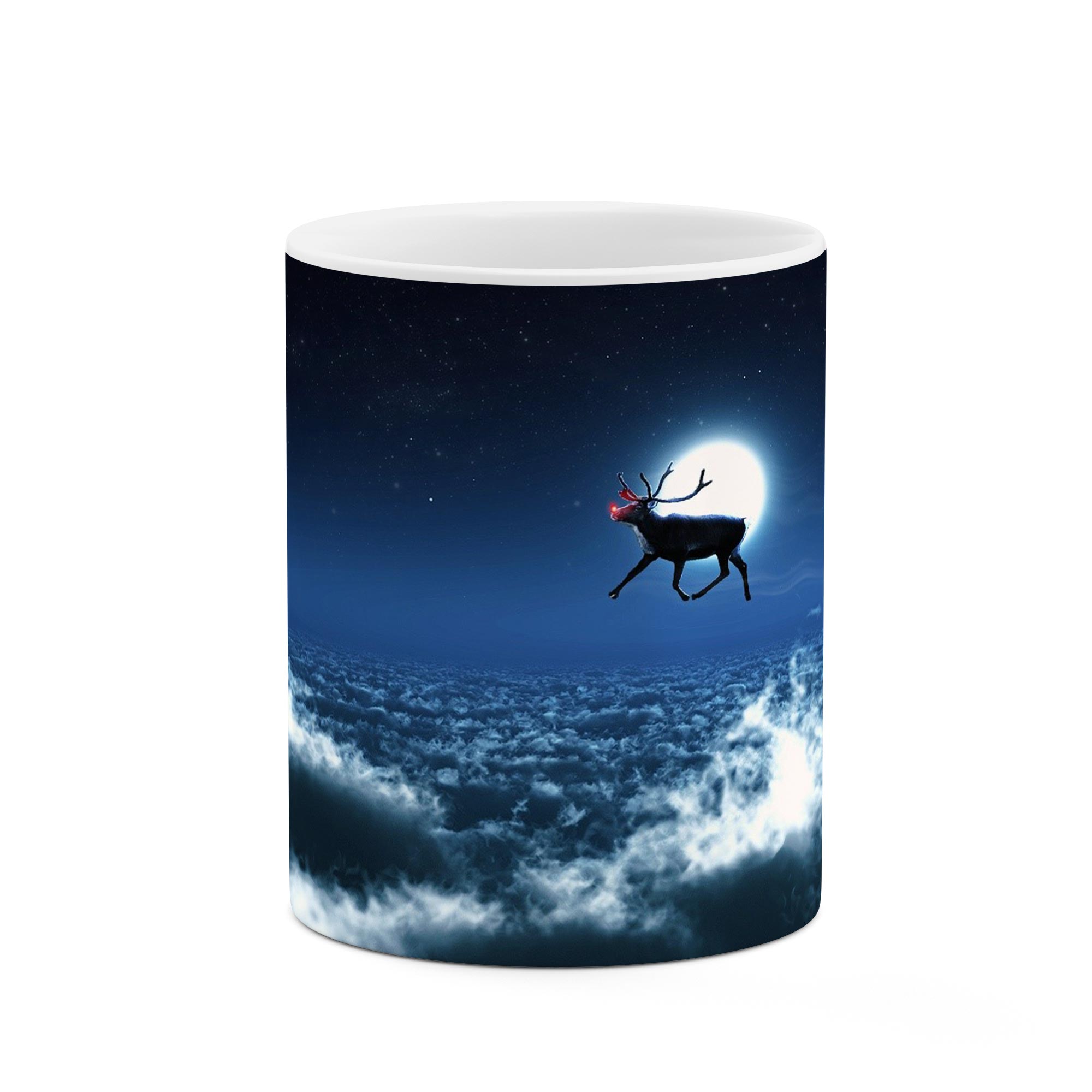 ماگ طرح گوزن پرنده مدل mgp02648