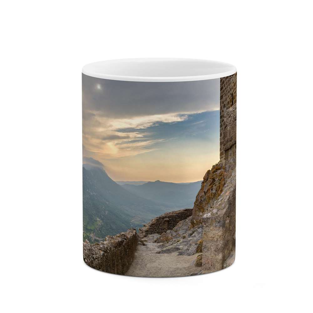 ماگ طرح منظره زیبا  مدل mgp13581