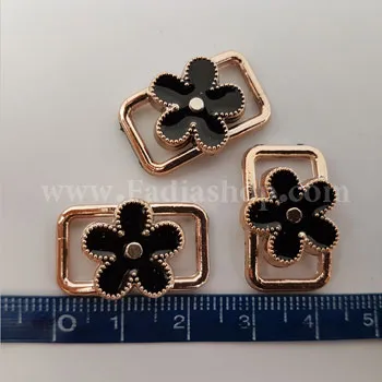 جابندی طلایی طرح گل