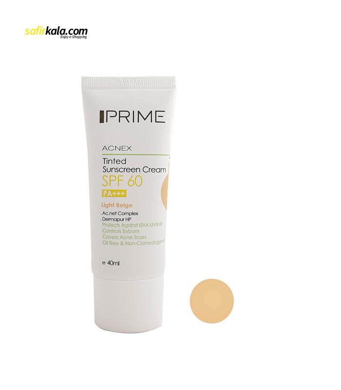 کرم ضد آفتاب پریم مدل Acnex حجم 40 میلی لیتر