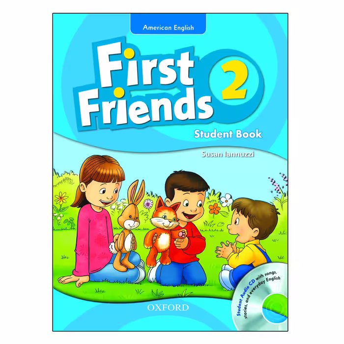 کتاب 2 American English First Friends اثر Susan Lannuzzi انتشارات Oxford
