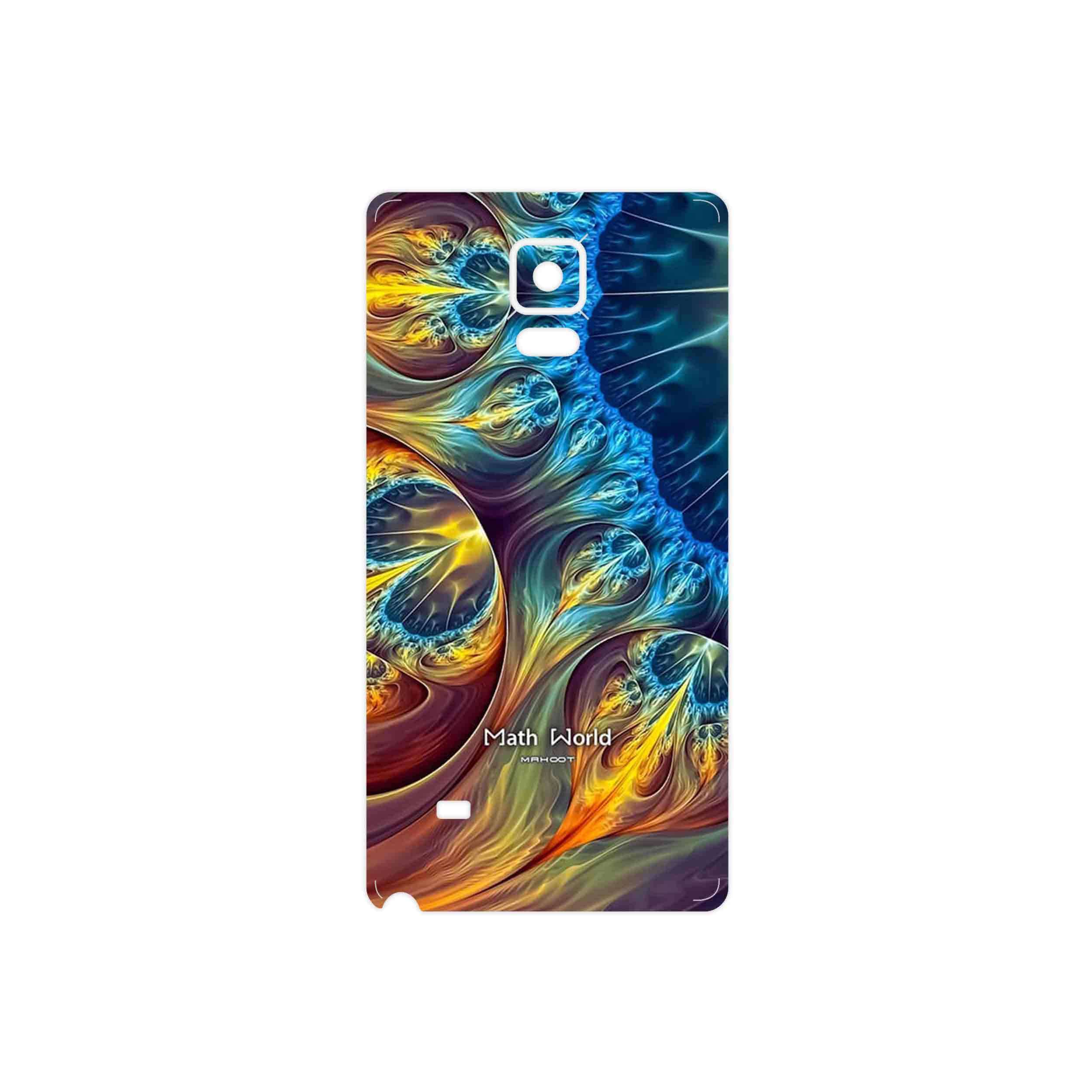 برچسب پوششی ماهوت مدل Mathematical Geometric Shape 8 مناسب برای گوشی موبایل سامسونگ Galaxy Note 4
