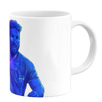 ماگ طرح لیونل مسی کد 10481