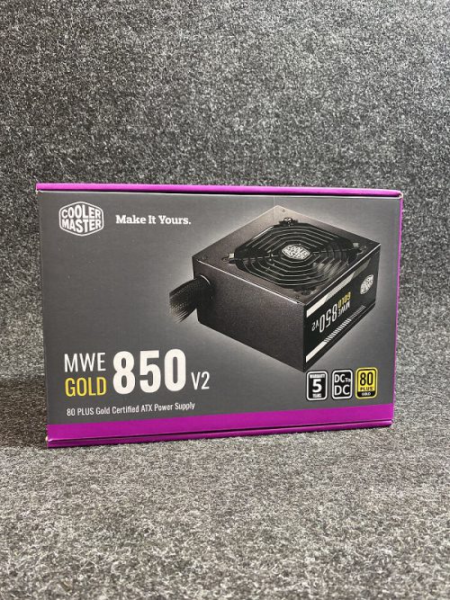 پاور Cooler Master MWE GOLD 850 V2 (استوک) با جعبه