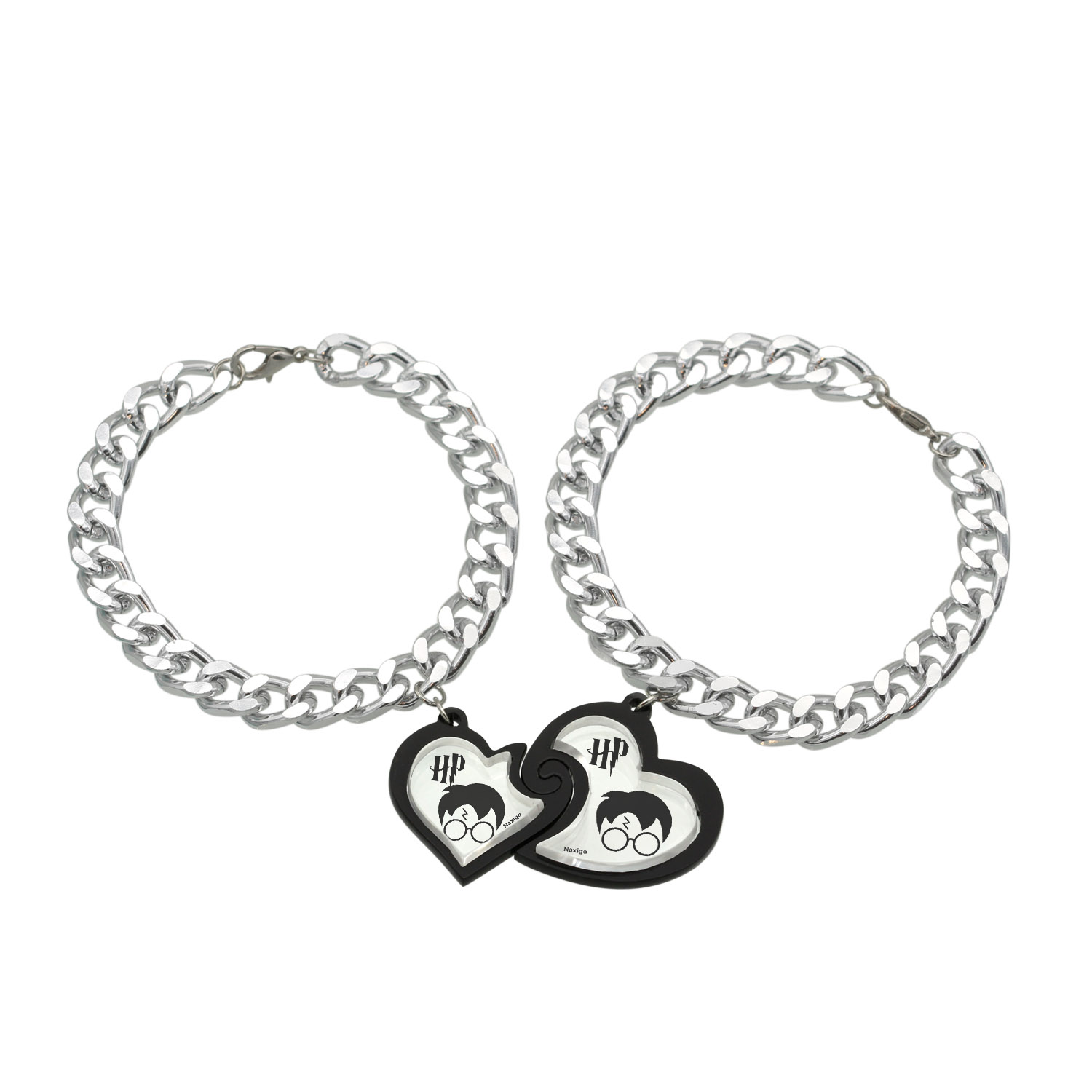 دستبند ناکسیگو مدل هری پاتر کد DB7082 مجموعه 2 عددی