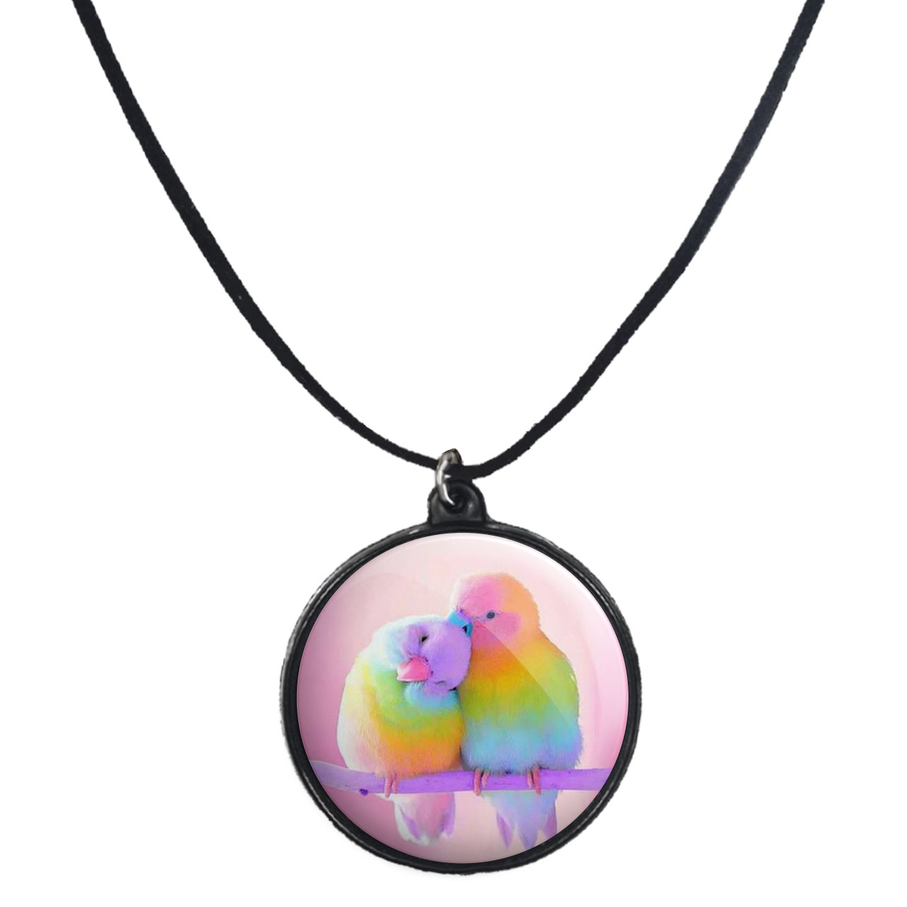 گردنبند پرمانه طرح عاشقانه کد pmb.5327 مدل دو طرفه