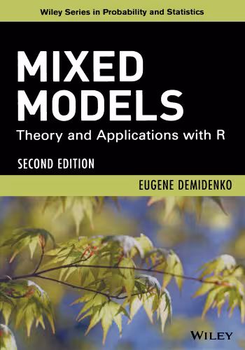 خرید و دانلود نسخه کامل کتاب Mixed models : theory and applications with R