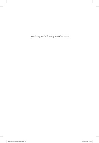 خرید و دانلود نسخه کامل کتاب Working with Portuguese Corpora