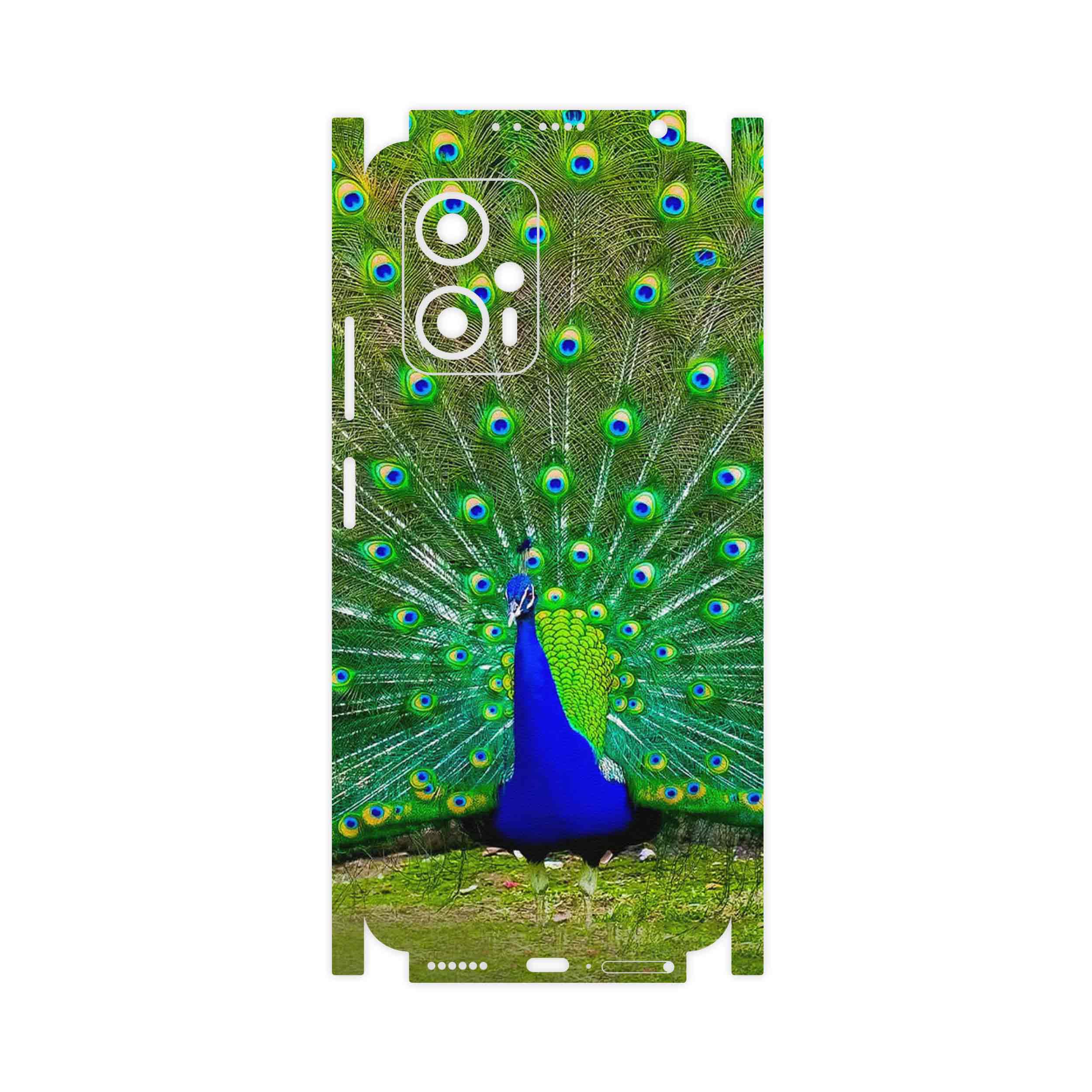 برچسب پوششی ماهوت مدل Peacock-FullSkin مناسب برای گوشی موبایل شیائومی Poco X4 GT