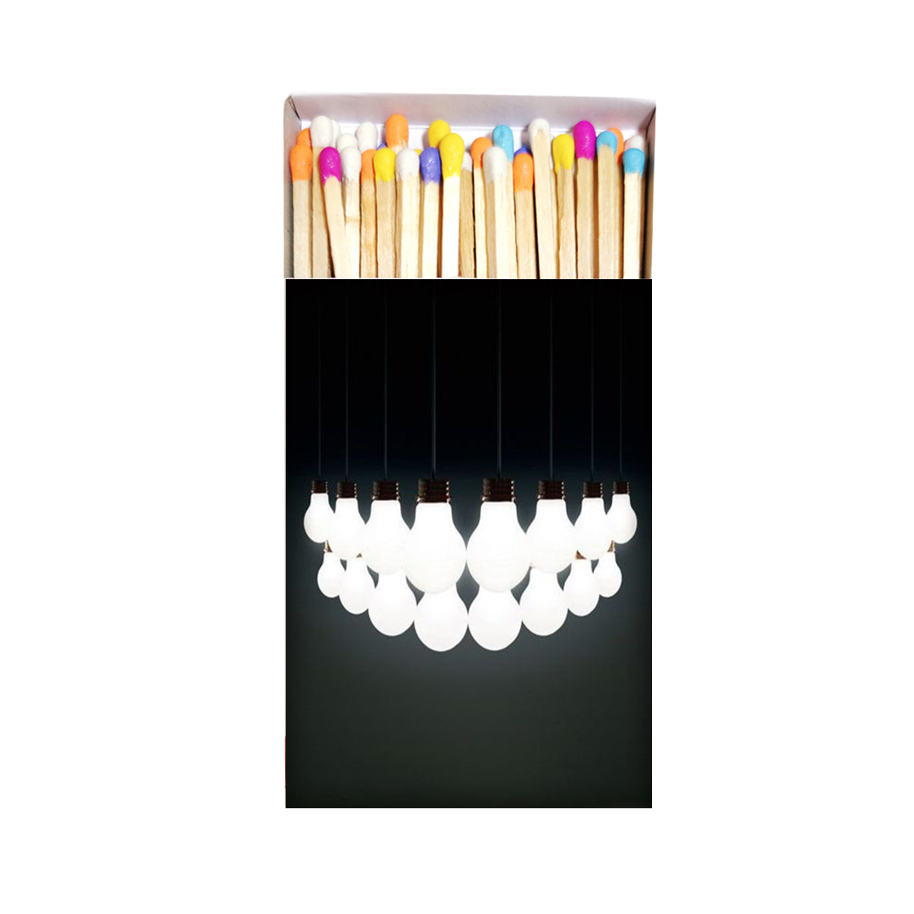 کبریت طرح لامپ کد kbs934