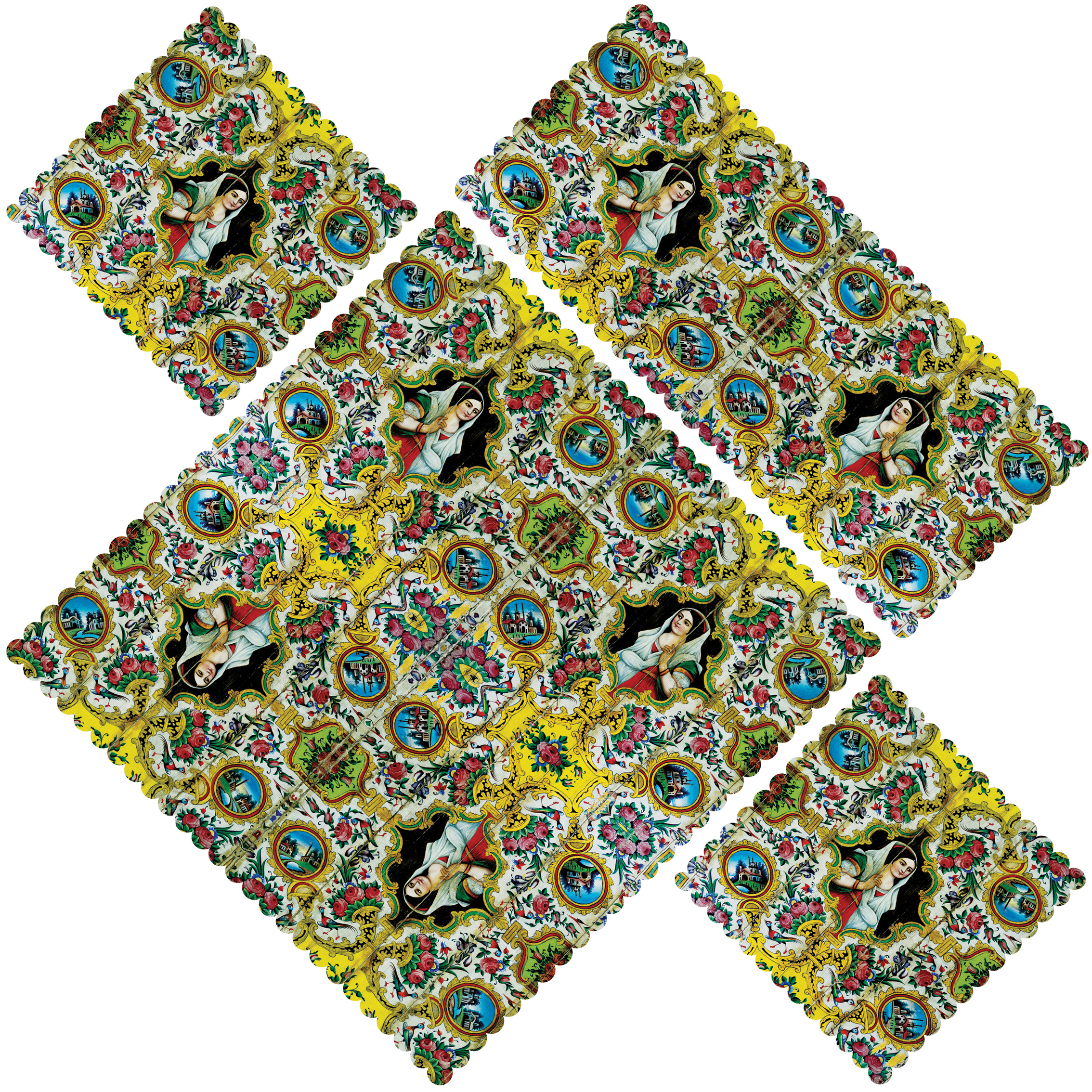 ست رومیزی 4 تکه مدل S31-42020