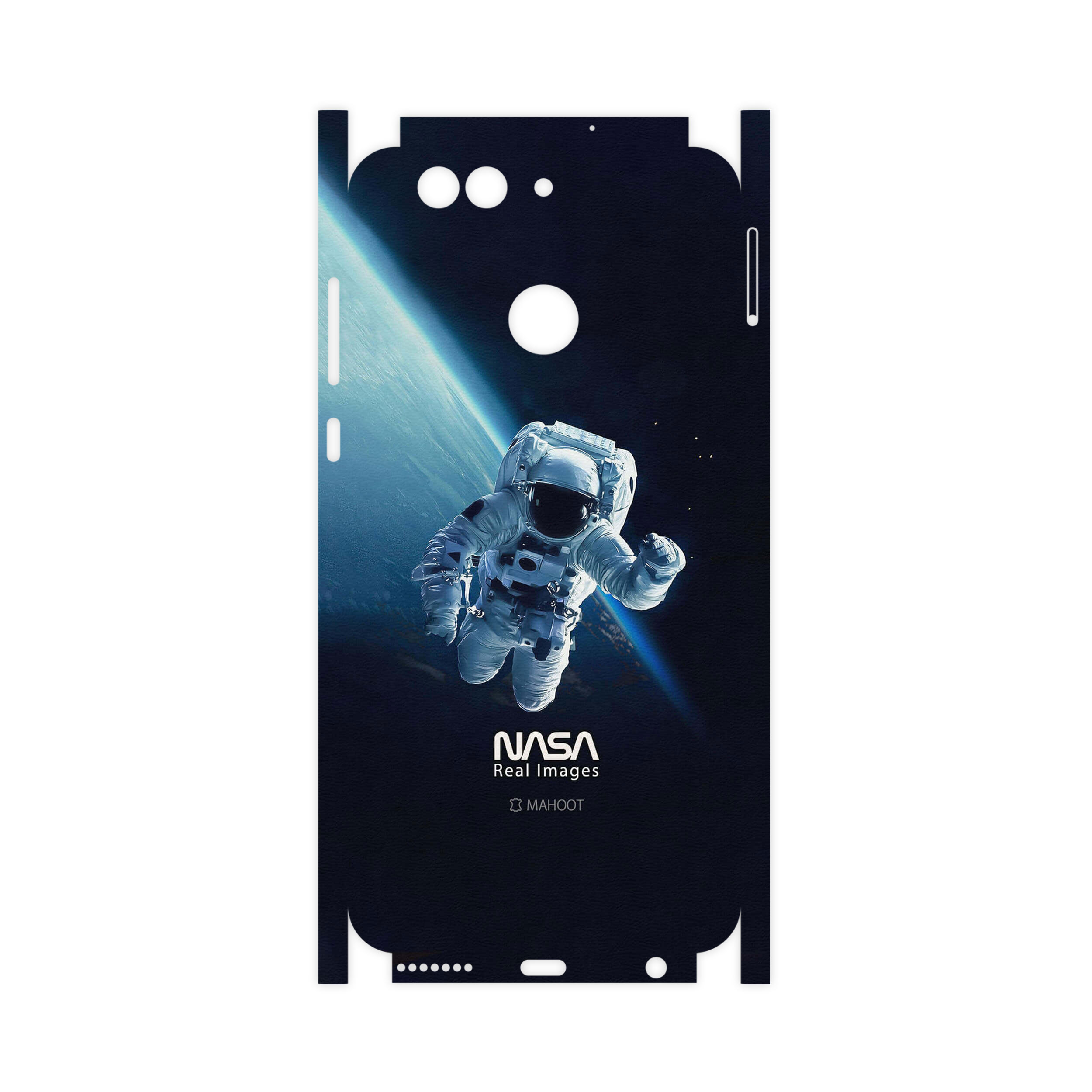 برچسب پوششی ماهوت مدل NASA-Astronaut-FullSkin مناسب برای گوشی موبایل هوآوی Nova 2 Plus